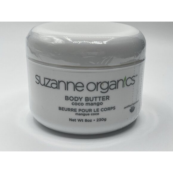 Suzanne Organics Somers Body Butter Coco Mango, 8 Oz Sealed - Picture 1 of 4